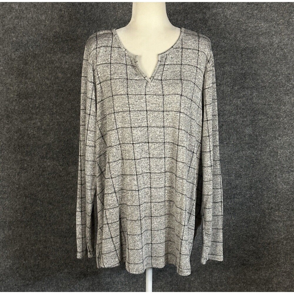 Lane Bryant Knit Long Sleeve Top Size 22/24 CV6251